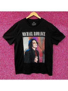 My Chemical Romance "Michael Romance" Gerard Way Graphic T-Shirt Large